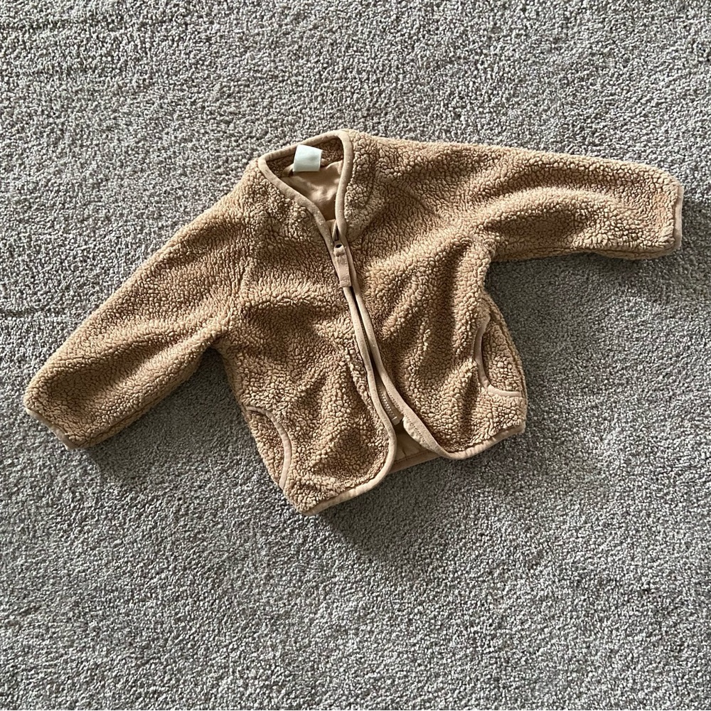 Baby teddy bear jacket